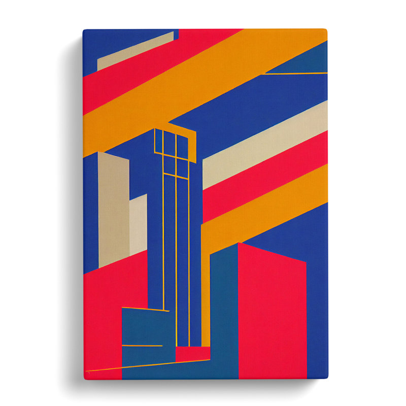 Unique Architecture No.1 - Wrapped Canvas, 76cm H x 50cm W x 3cm D