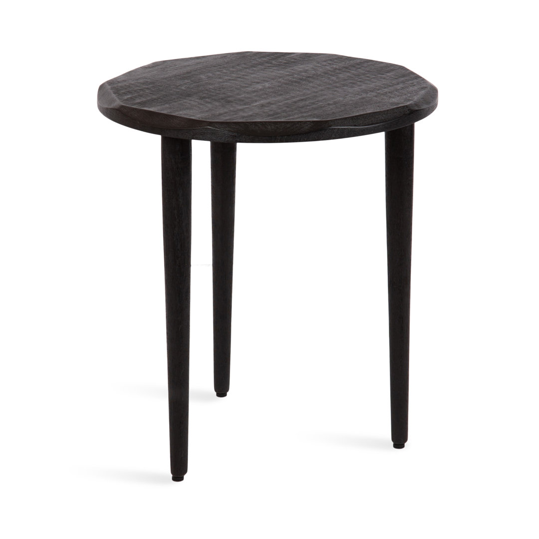 Faceted Round Side Table George Oliver