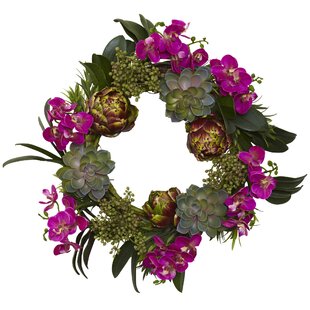 Wayfair  Artificial Succulent Wreaths You'll Love in 2024