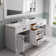Hartford 72" Carrara White Marble Countertop Bath Vanity in Pure White with Faucet and Mirror