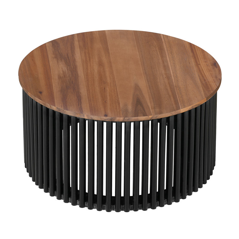 ACACIA SOLID WOOD COFFEE TABLE,NATURAL