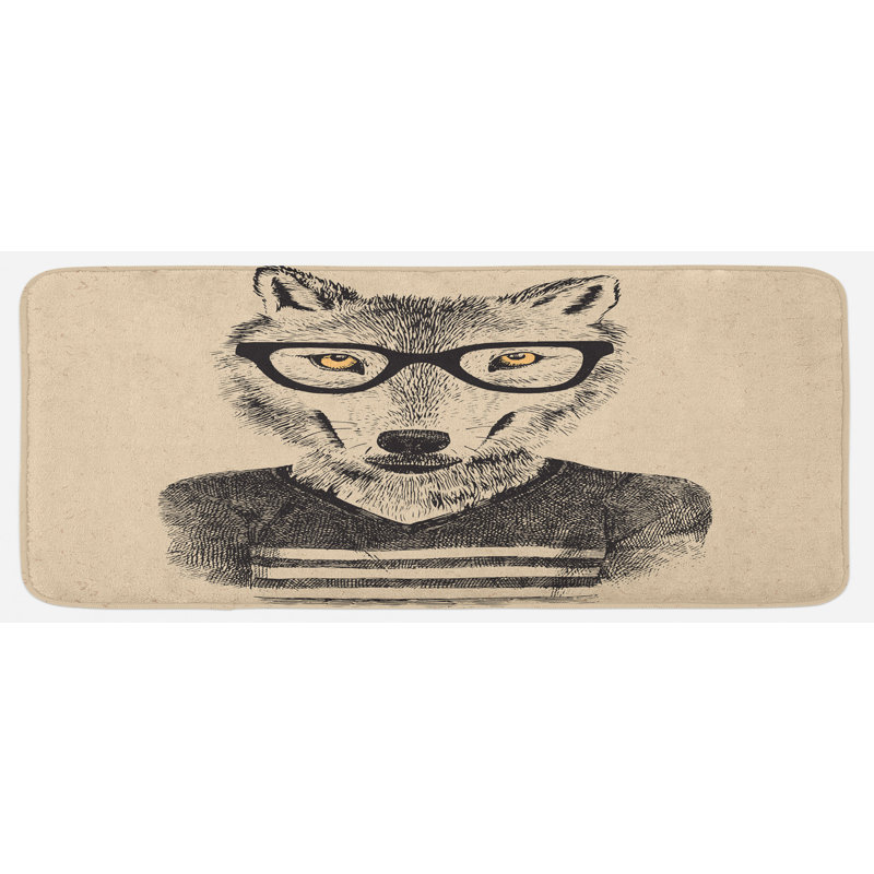 Tapis de cuisine hipster