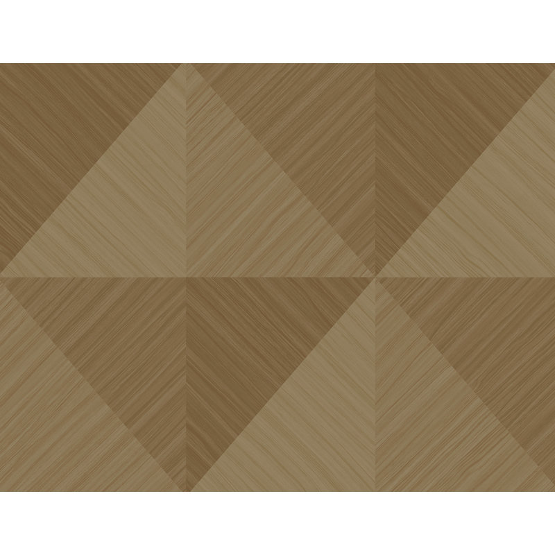 Papier peint en vinyle gaufré Ivy Bronx Designs Honey Kerava, Doré