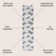 Jazz High-Low Pile Art Deco Geometric Black/Ivory Indoor/Outdoor Rug