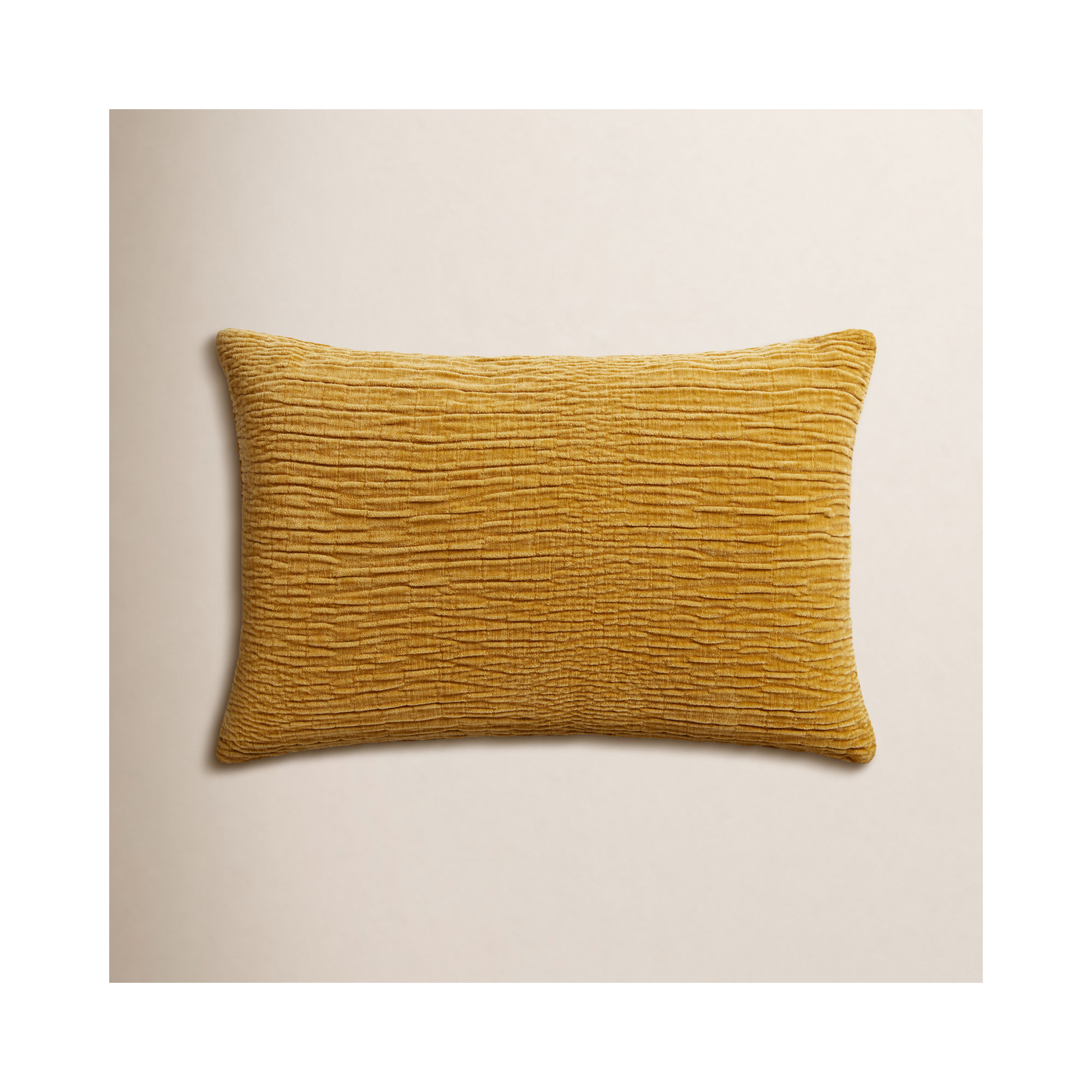 Edan Throw Pillow, Down, 21" x 13", Gold