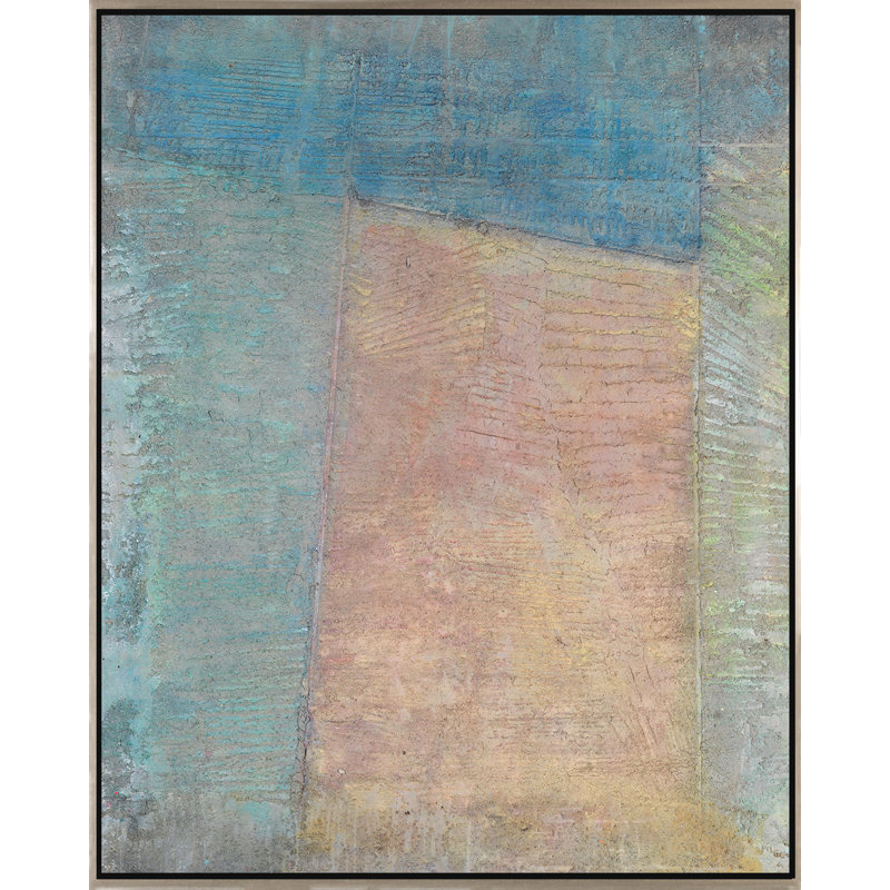 Monument - peinture sur toile à cadre flottant