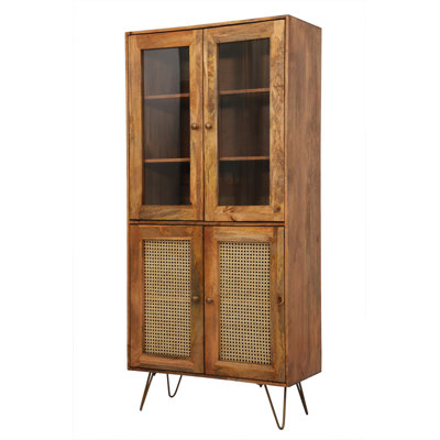 Chetram Rattan Display Cabinet