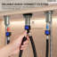 Widespread Bathroom Faucet 3 Hole, 2-Handle Bathroom Sink Faucet with Drain Assembly-111854784