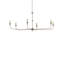 Lustre classique / traditionnel à 6 lumières de style bougie Nottaway-60560841