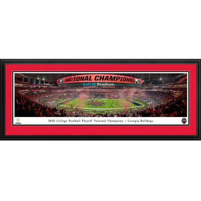 2022 CFP 2022 College Football Playoff National Champions - Georgia Bulldogs par James Blakeway - photographie avec cadre