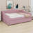 Upholstered Daybed With Light And Trundle-1519514644