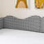 Lit de jour simple, lit de jour rembourré en vichy équipé d'un cadre de lit gigogne escamotable et d'une poche de rangement latérale, canapé-lit multifonctionnel en bois massif pour chambre d'enfant et chambre d'amis - bleu-947426973-947426975