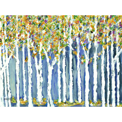 " Birch Trees " Painting Print