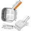 Fryer Pot Non-Stick