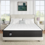 HIMMLINE Medium Cooling Memory Foam Hybrid Mattresses in a Box with CertiPUR-US Certified Foam