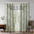 Printed Botanical Blackout Curtain Panel