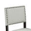  Ensemble de salle à manger à hauteur de comptoir 5 pièces avec table élégante classique et 4 chaises, fabrication durable pour la salle à manger ou la cuisine-1356836212