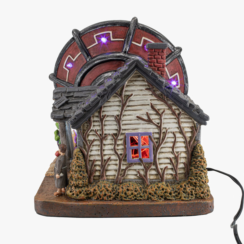 Pas de zone d'atterrissage, village d'Halloween