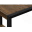Table d'appoint polyvalente à 2 niveaux pour le côté, la fin ou la table de chevet dans le salon, la chambre à coucher, idéale pour le placement de la lampe et l'affichage décoratif