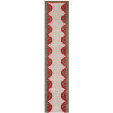 Antique Bessarabian Flat Woven Hallway Runner Rug