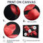 «Magnolias Photo II» - art mural rouge-1803593377-1803593370