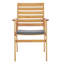 Chaise de patio avec coussin Syracuse