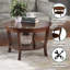Table basse avec tablette de 30 po Carbin-1659771078