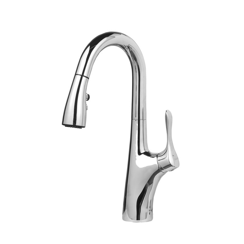Napa Pull Down Bar Faucet, Polished Chrome