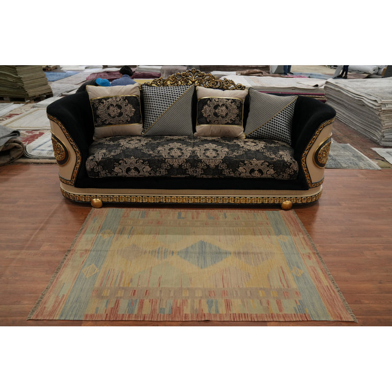 Tapis à motif géométrique Timem