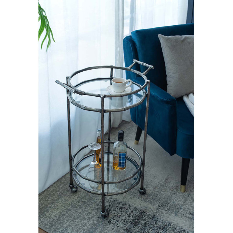 Lones Aluminium Bar Cart