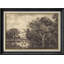 Oie - peinture sur toile encadrée-86450227