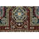 Tapis de zone rouge oriental Attell