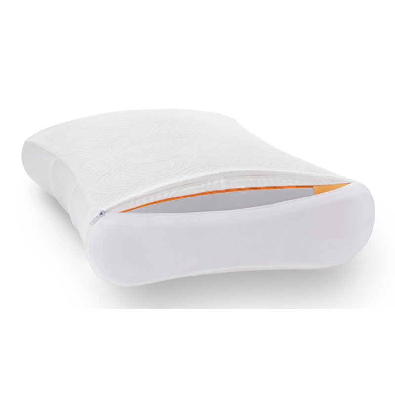 Tempur-Contour Polyester Zipper Pillow Protector