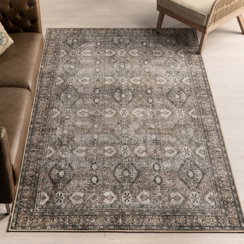 Jeccica Antiqued Jute-Blend Area Rug, Runner 2'8" x 8'