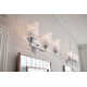 Shannon 3 Light Frosted Dimmable Vanity Light