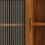 Armoire coulissante 35,4 "à 2 portes avec trois niveaux d'espace de rangement, convenant aux salles de bain, cuisines et salles à manger-189732977