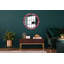 Huldar Glass Flat Wall Mirror