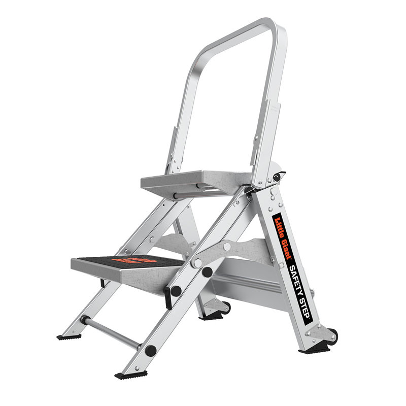 2 - Step Aluminum Lightweight Folding Step Stool