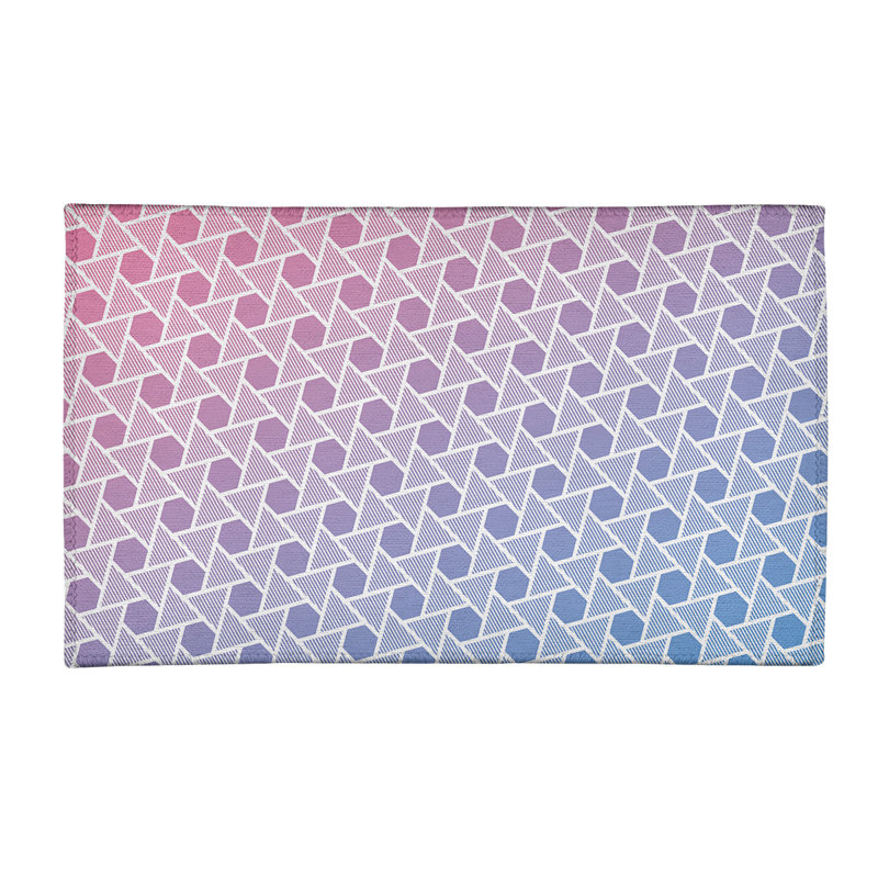 Chenille Geometric Indoor Rug, Rectangle 2' x 3'