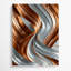Art mural sur toile brun diagonal-413670620