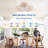  20'' Farmhouse Reversible Caged Ceiling Fan with Light Kit And Remote-1650830873