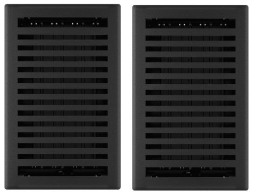 Registre de plancher Imperial Montezuma, Fer noir, L 6 po x L 10 po