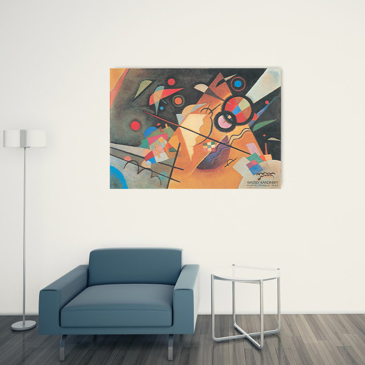 Wassily Kandinsky - No Frame Print on Wood
