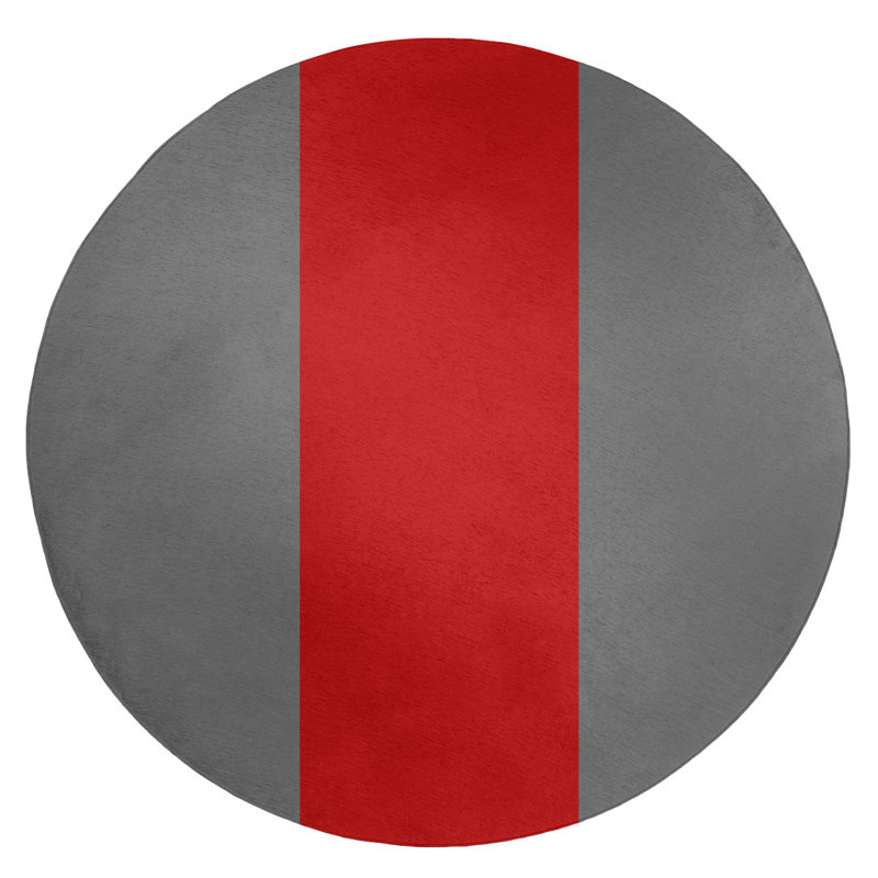 Chenille Indoor Rug, Round 5'