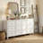 Classic Elegance 9-Drawer Dresser With Brass Knob Handles - Timeless-1852750006