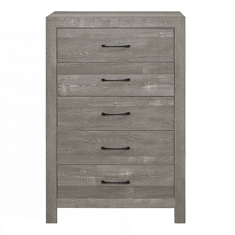 Commode de style rustique avec tiroirs de rangement, armoire de rangement