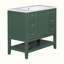 Meuble-lavabo simple 36 po avec plateau Raydan-473503886