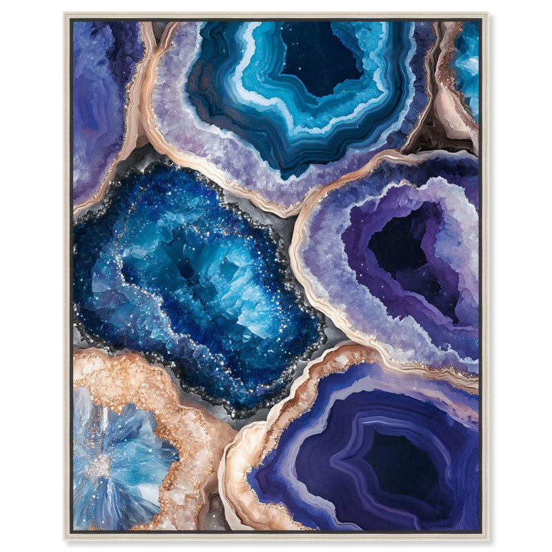 Décoration murale Beryl Brood I , H 21 po x l 17 po, Encadrement argenté