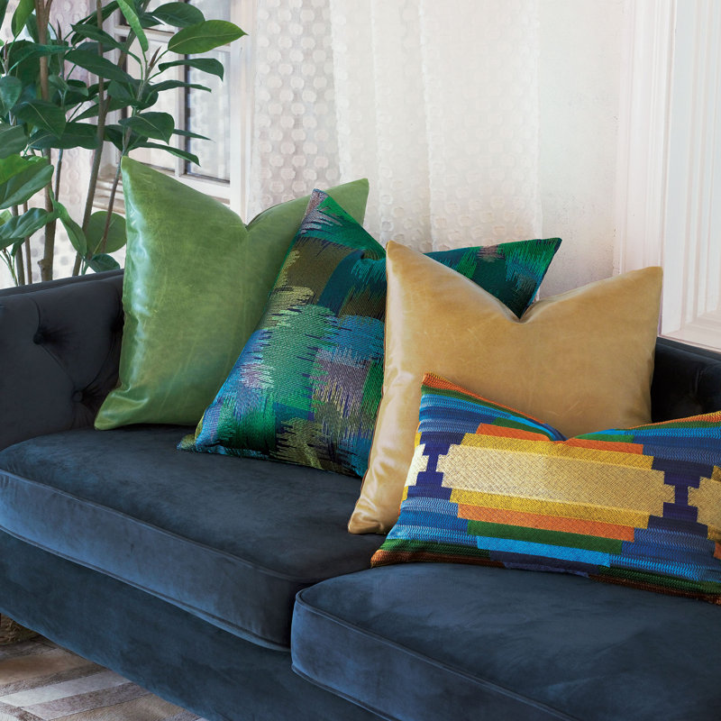 Housse de coussin rectangulaire et insert