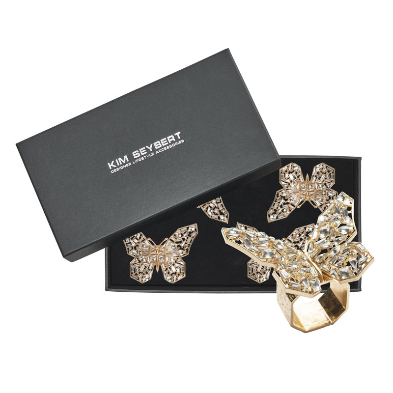 Papillon Napkin Ring in a Gift Box